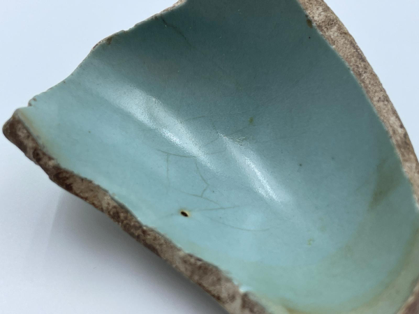 汝窯未開片珍稀殘件（極稀有）（貨號：160325(S)）：圖片 3